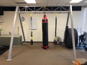 boxing, trx, and tires